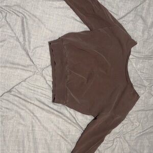Brown Long Sleeve Sweatshirt